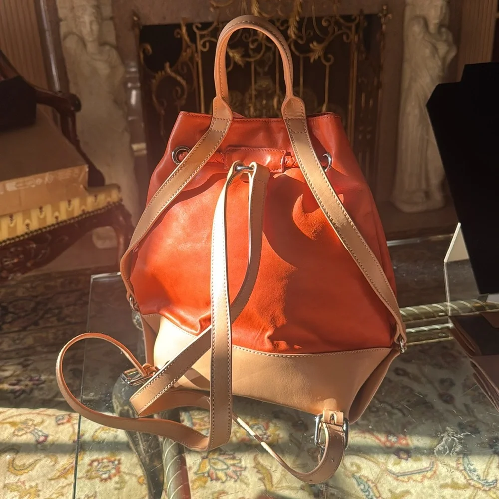 L.a.m.b.  Backpack leather.